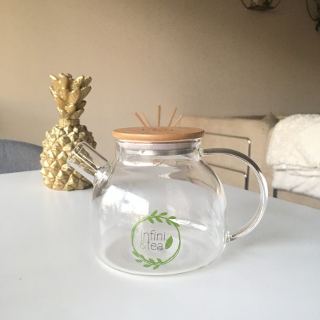 Théière en verre 1L