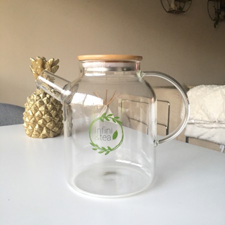 Théière en verre 1,8L