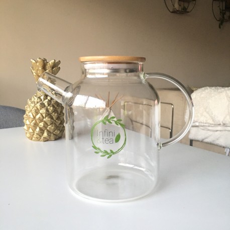 Théière en verre 1,8L
